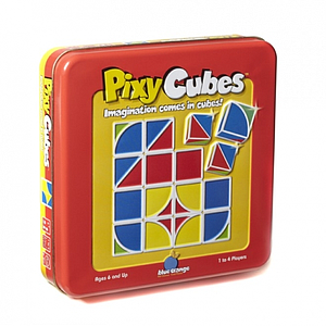 圖素迷蹤 復古鐵盒桌上遊戲 Pixy Cubes