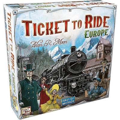 鐵道任務 歐洲 中文版 Ticket to ride Europe CNT