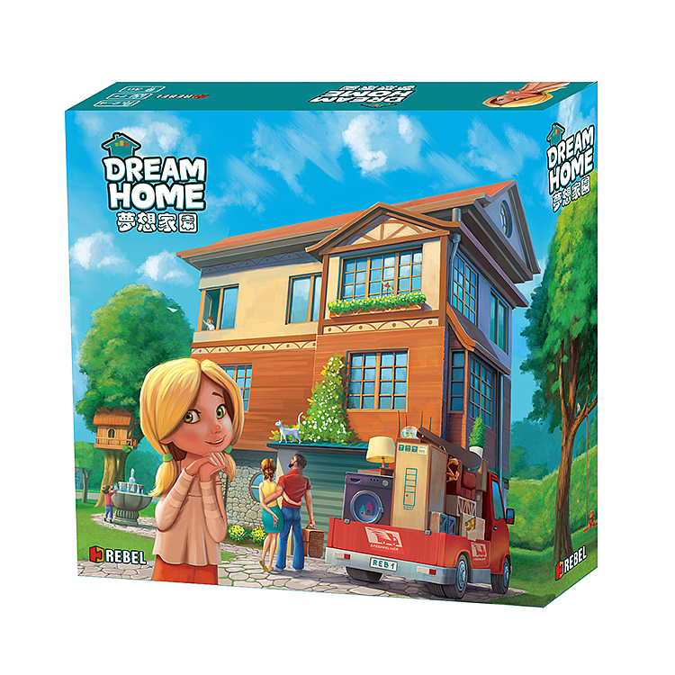 夢想家園 桌上遊戲 (中文版) Dream Home